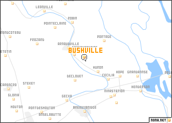 map of Bushville