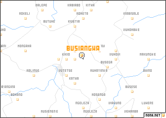 map of Busiangwa