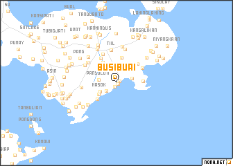 map of Busi Buai