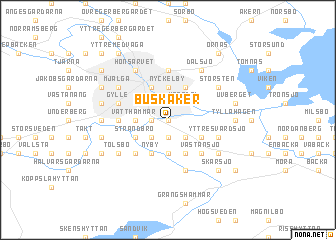 map of Buskåker
