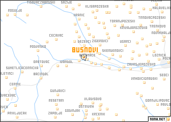 map of Busnovi