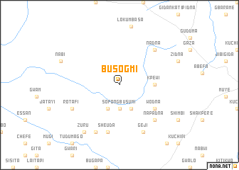 map of Busogmi