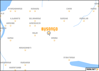 map of Busongo