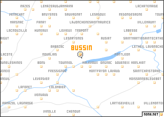 map of Bussin
