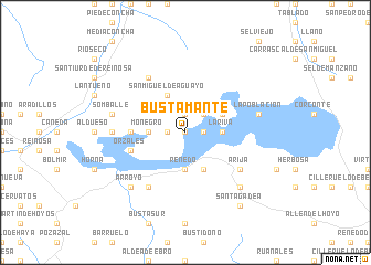 map of Bustamante