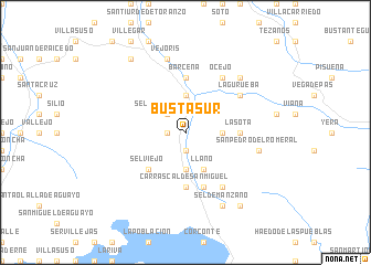 map of Bustasur