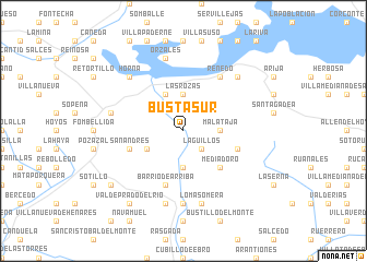 map of Bustasur