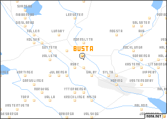 map of Busta