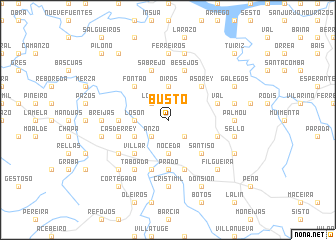 map of Busto