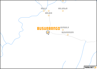 map of Busu-Abango