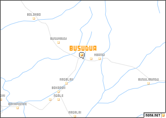 map of Busu-Dua