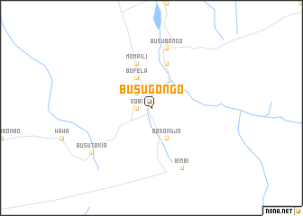 map of Busu-Gongo