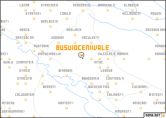 map of Busuiocenii-Vale