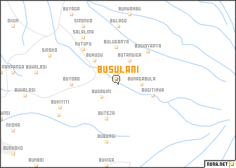 map of Busulani