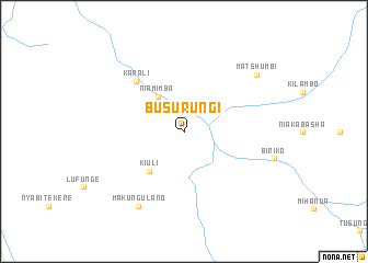 map of Busurungi