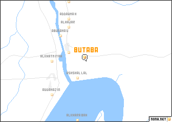 map of Butaba