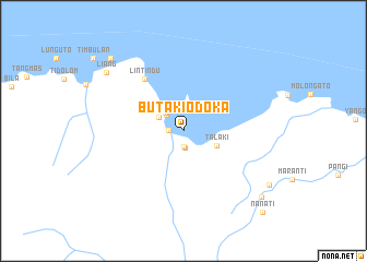 map of Butakio-doka