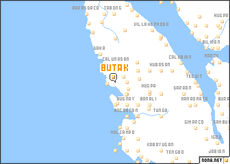 map of Butak