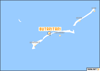 map of Butaritari