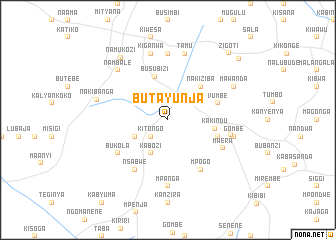 map of Butayunja