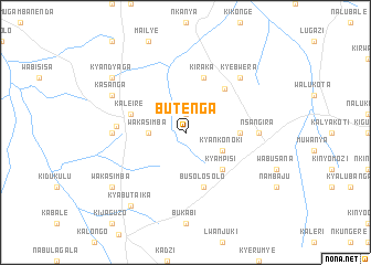 map of Butenga