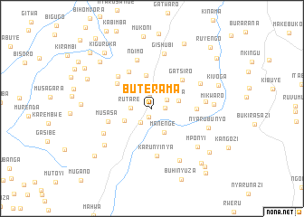 map of Buterama