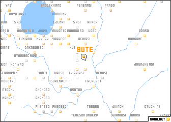 map of Bute