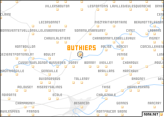 map of Buthiers