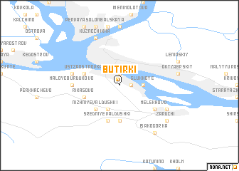 map of Butirki