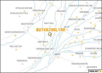 map of Butkazmalyar