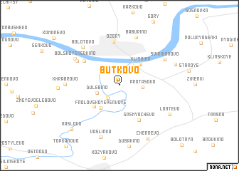 map of But\