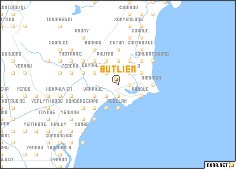 map of Bút Liễn