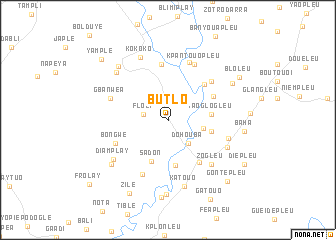 map of Butlo