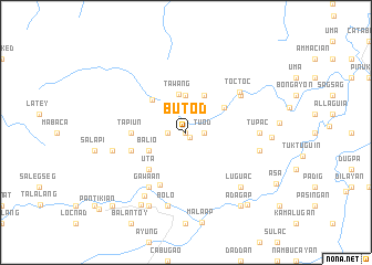 map of Butod