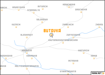 map of Butovka