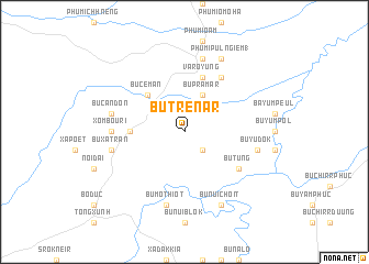 map of Bu Trênâr