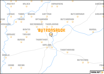 map of Bu Tron Sadok