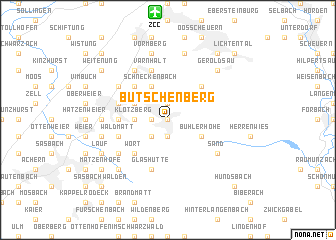 map of Butschenberg