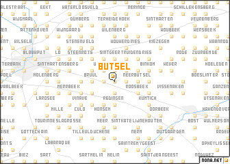 map of Butsel