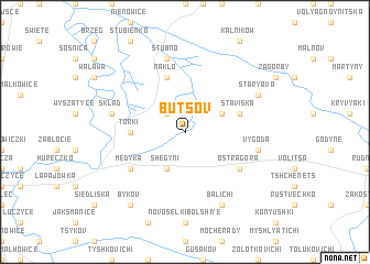 map of Butsov