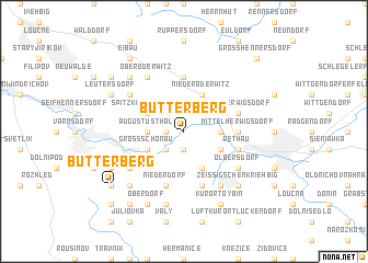 map of Butterberg