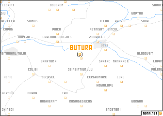 map of Butura