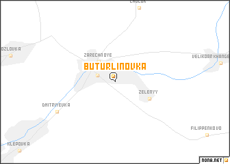 map of Buturlinovka