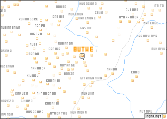 map of Butwe