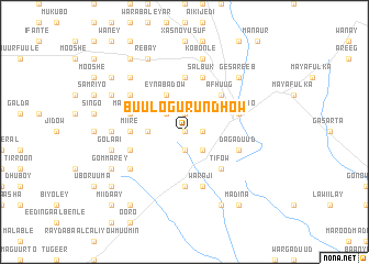 map of Buulo Gurundhow