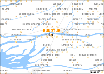 map of Buurtje