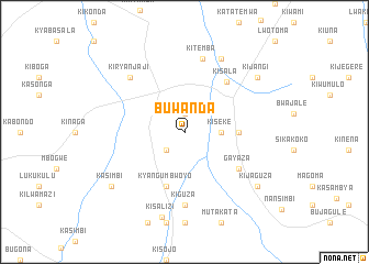 map of Buwanda