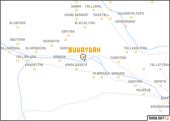 map of Buwayḑah