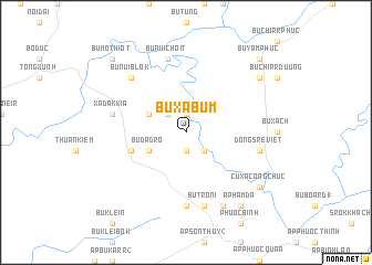 map of Bu Xà Bum