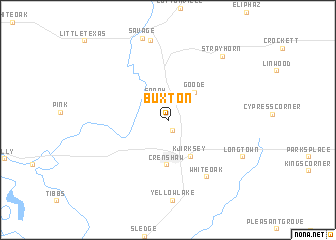 map of Buxton